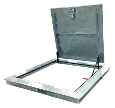 Styles F and T — Security Aluminum Floor Doors Product Image